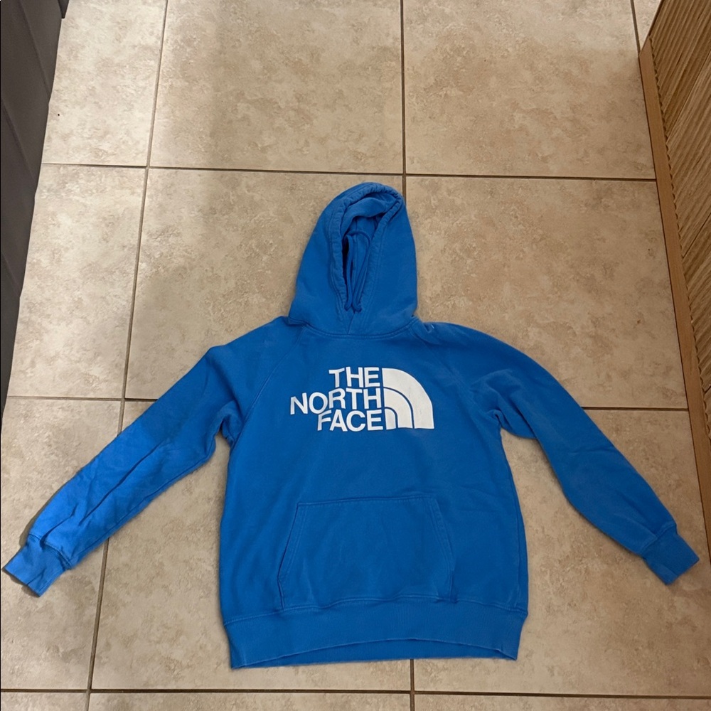The North Face women’s Bright Blue Hoodie
